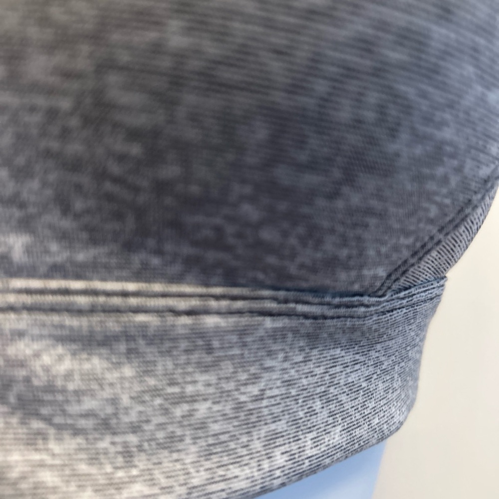 NWOT Tek Gear Med Support Gray Black Front Zip Racer back Sports Bra Small - Picture 3 of 7